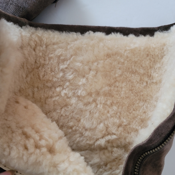 UGG Women's Australia Leather Upper Brown Suede Cargo Boots. Size 7 US /… - Picture 8 of 14